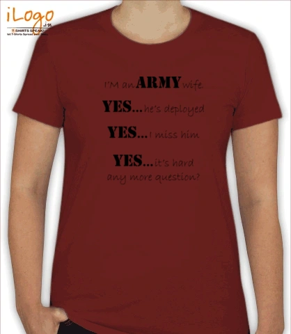 wife-of-soldier - Women T-Shirt [F]