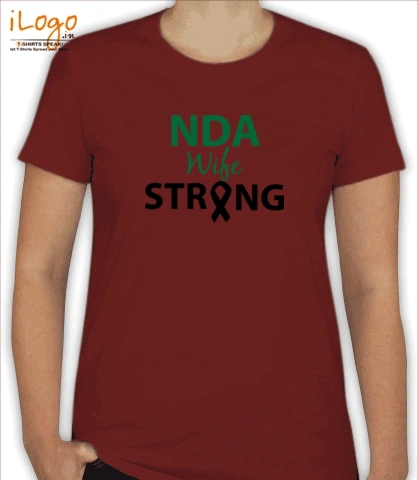 NDA-WIFE-STRONG - Women T-Shirt [F]
