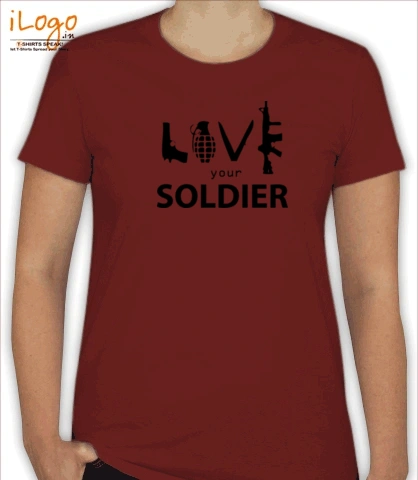 LOVE-UR-SOLDIER-ARMS - Women T-Shirt [F]