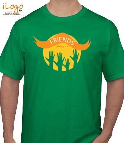 friends-orange-hands - T-Shirt