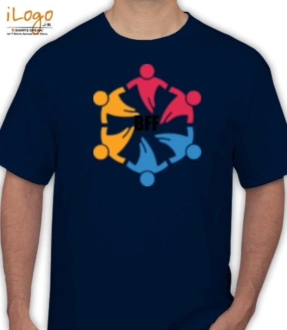 colorful-friends-circle - Men's T-Shirt
