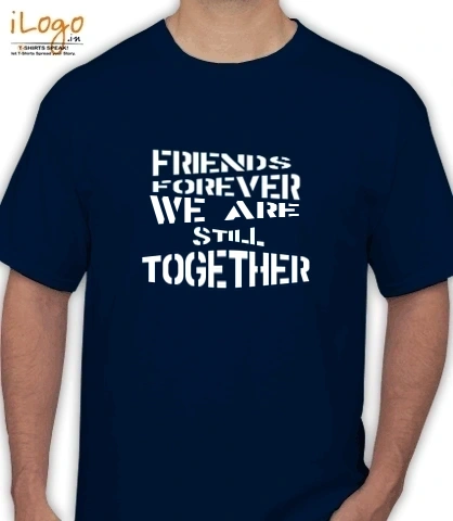 only-friends-text - Men's T-Shirt