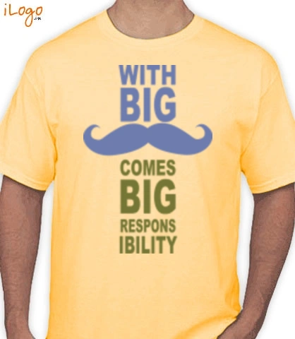 big-mushtach - T-Shirt