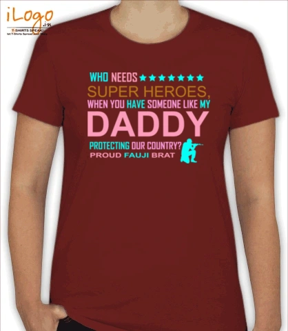 daddy-super-hero - Women T-Shirt [F]
