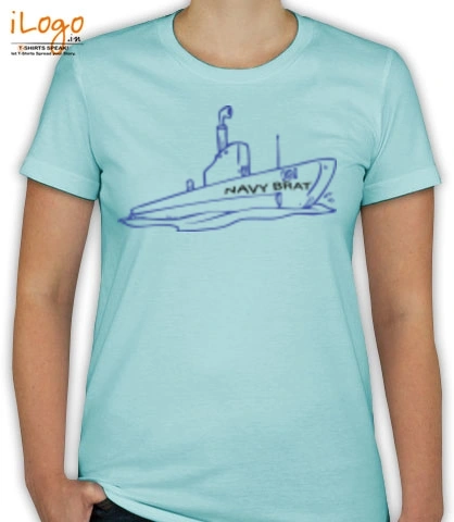 navy-boat - T-Shirt [F]