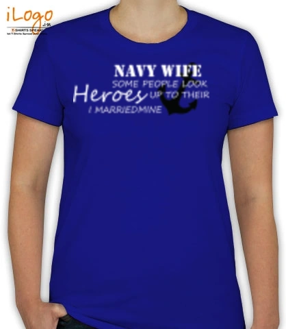 Navy-wife-hero - T-Shirt [F]