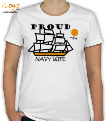 proud-navy-wife. - T-Shirt [F]