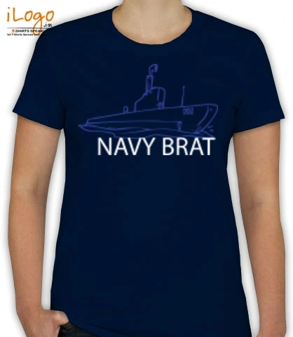 navy-brat-boat-in-white - T-Shirt [F]