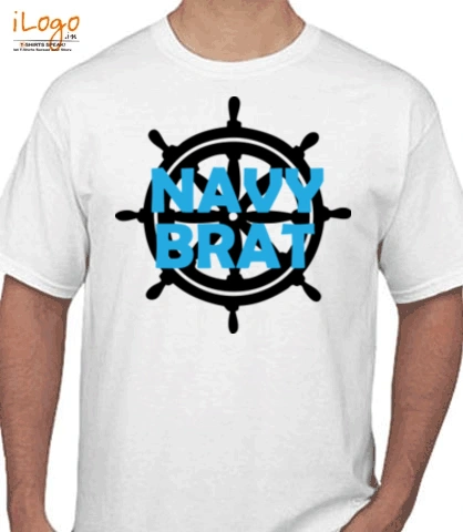 navy-brat-wheel - T-Shirt