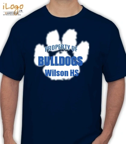 Wilson-Bulldogs- - Men's T-Shirt