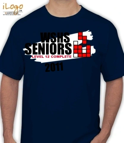 WSHS-Seniors-Tetris- - Men's T-Shirt