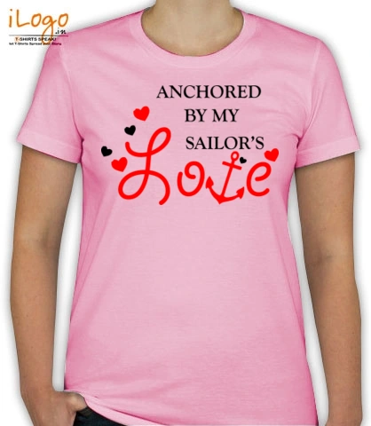 anchor-by-my-sailor. - T-Shirt [F]