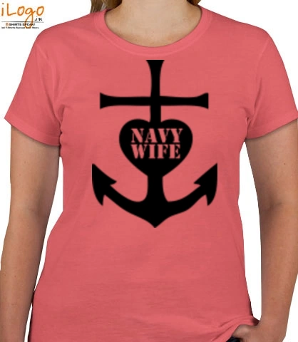 anchor-navy-wife - T-Shirt [F]