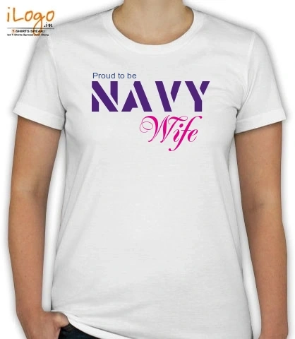 proud-B-navy-wife - T-Shirt [F]
