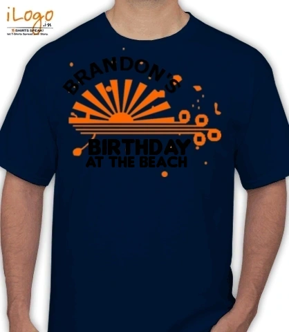 AT-THE-BEACH - Men's T-Shirt