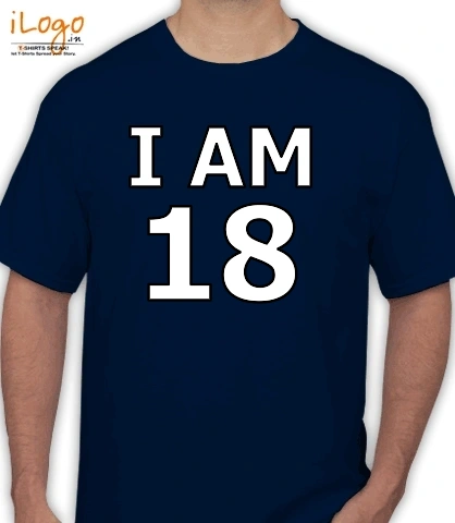 i-am-eighteen - Men's T-Shirt