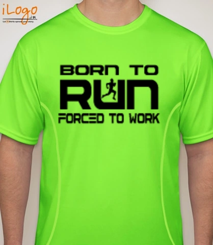 born-to-run. - Blakto Sports T-Shirt