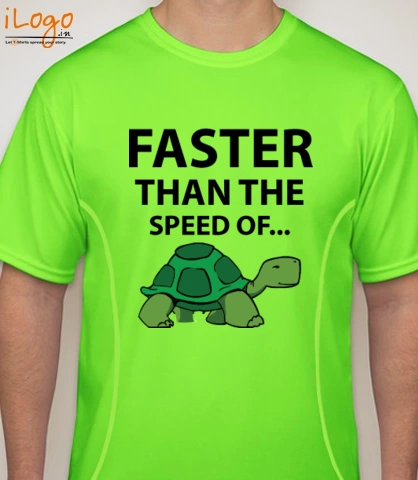 faster-than-d-speed-of - Blakto Sports T-Shirt
