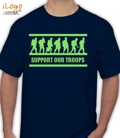support-troops- - Men's T-Shirt