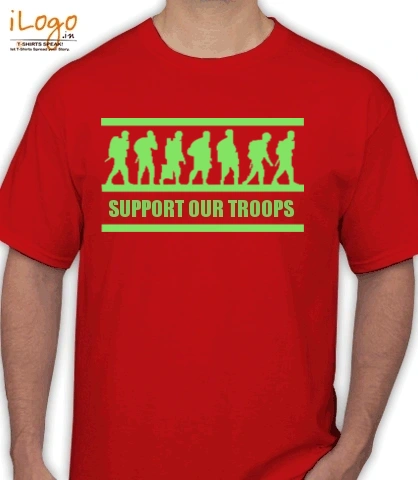 support-troops- - T-Shirt
