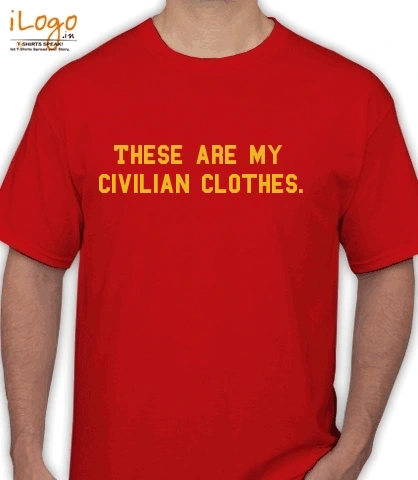 civilian-clothes- - T-Shirt
