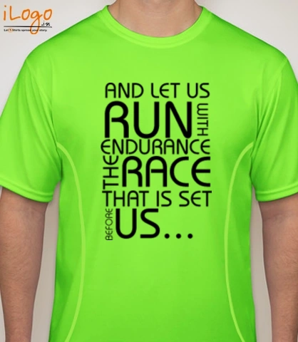 and-let-us-run - Blakto Sports T-Shirt