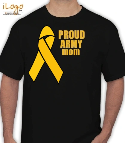 proud-army-mom- - T-Shirt