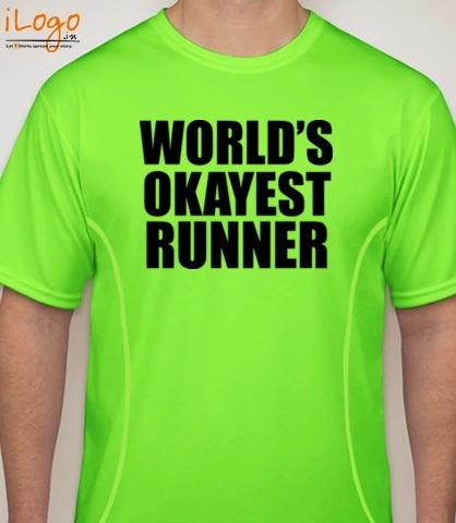 worlds-okayest-runner - Blakto Sports T-Shirt