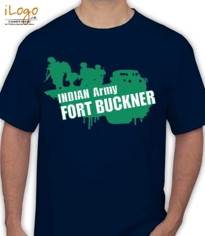 INDIAN--Army-Fort-Buckner- - Men's T-Shirt