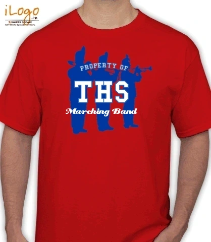 THS-Marching-Band- - T-Shirt