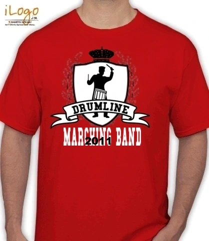 MARCHING-BAND-Drumline-design - T-Shirt