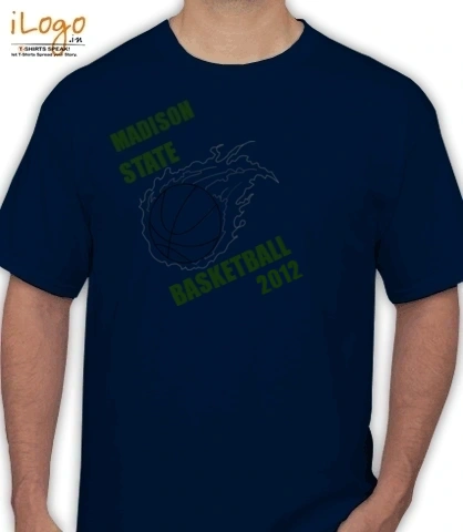 madison-state-bball - Men's T-Shirt