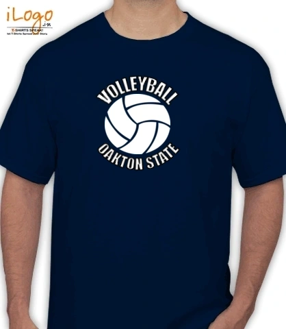 oakton-and--volleyball- - Men's T-Shirt