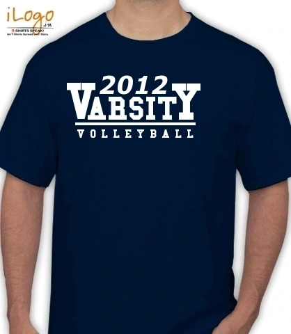 Varsity-Volleyball-- - Men's T-Shirt