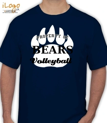 Bears-Volleyball- - Men's T-Shirt