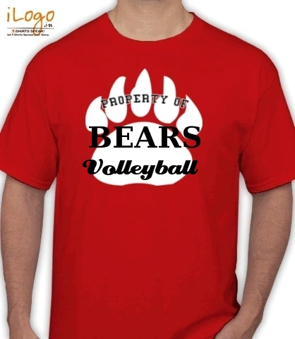 Bears-Volleyball- - T-Shirt