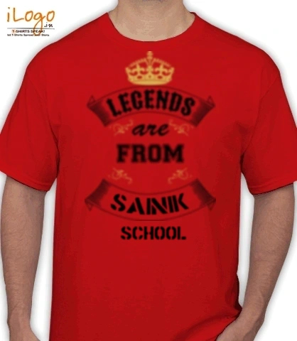 legend-are-from-sainik-school - T-Shirt