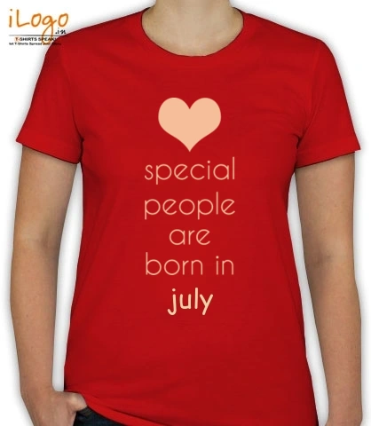 special-people-born-in-july - T-Shirt [F]