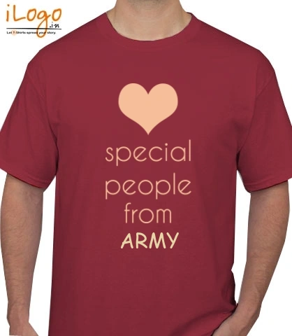 special-people-are-from-army - T-Shirt