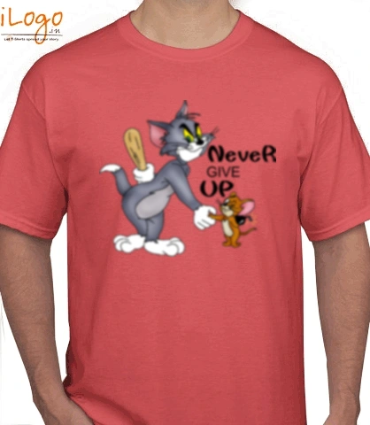 NEVER-GIVE-UP. - T-Shirt