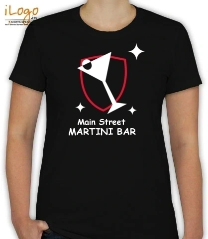 Main-St-Martini-Bar- - T-Shirt [F]