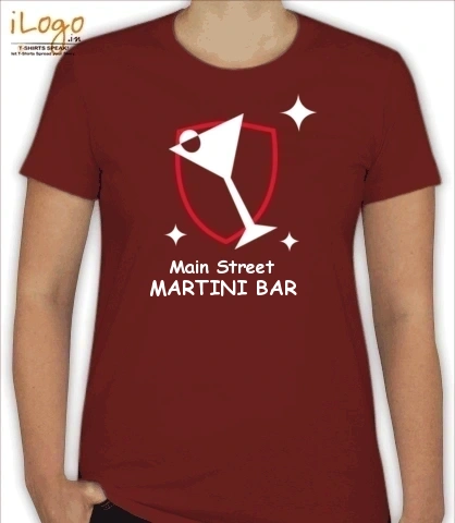 Main-St-Martini-Bar- - Women T-Shirt [F]