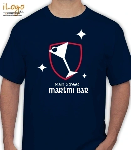 Main-St-Martini-Bar - T-Shirt