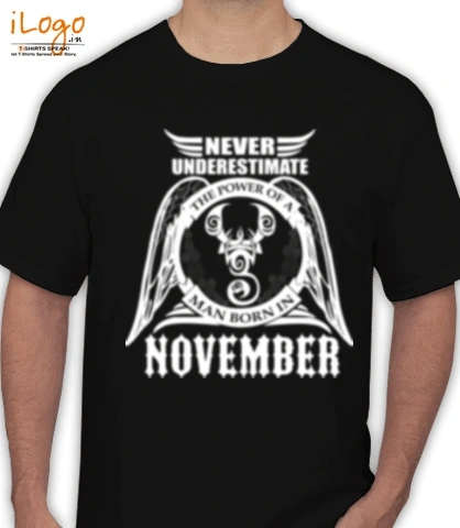 LEGENDS-BORN-IN-November%A - T-Shirt