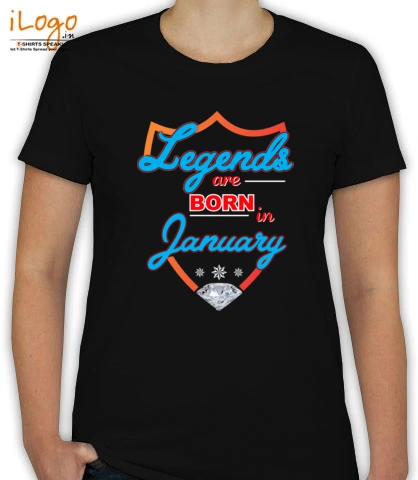 born-in-january - T-Shirt [F]
