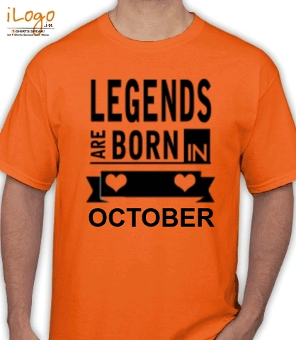 Legends-are-born-in-september% - T-Shirt