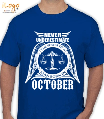 LEGENDS-BORN-IN-OCTOBER.-... - T-Shirt