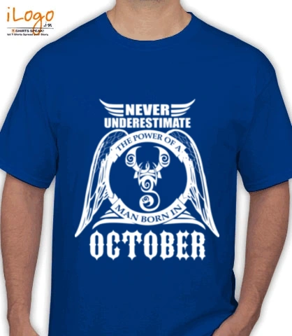 LEGENDS-BORN-IN-OCTOBER...-. - T-Shirt