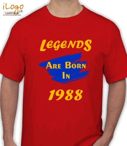 Legends-are-born- - T-Shirt