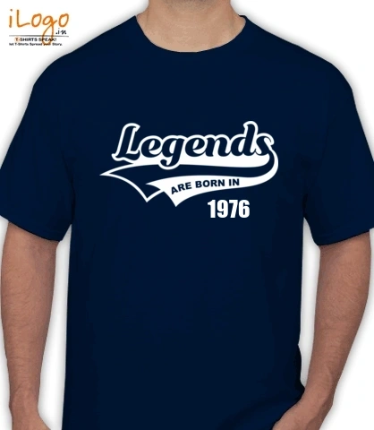 Legends-are-born- - T-Shirt